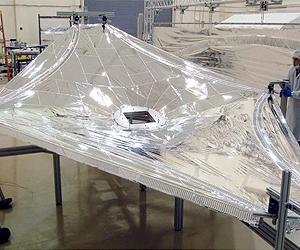 Webb Sunshield Like An Umbrella On The Shores Of The Universe