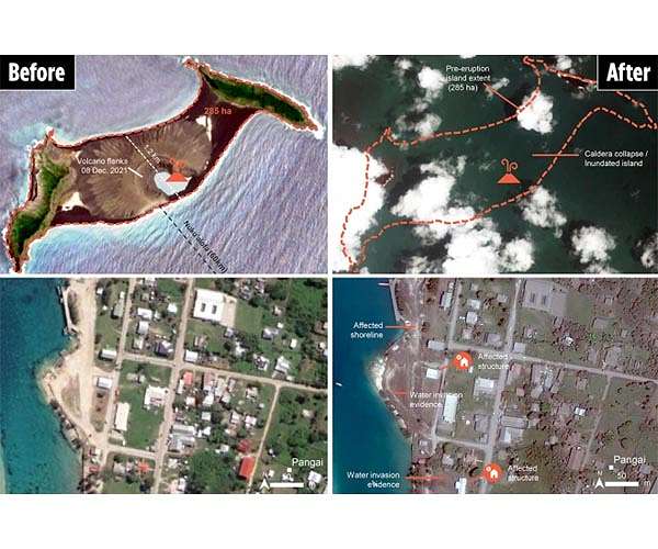 Covid-hit Australian warship delivers disaster aid to Tonga