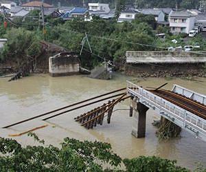 More than 100 dead or missing after Japan typhoon