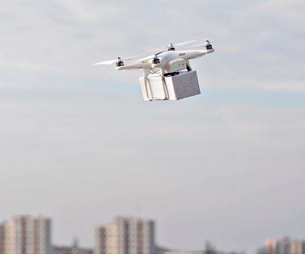 Unmanned aerial vehicles used to bolster supply of food, medicine