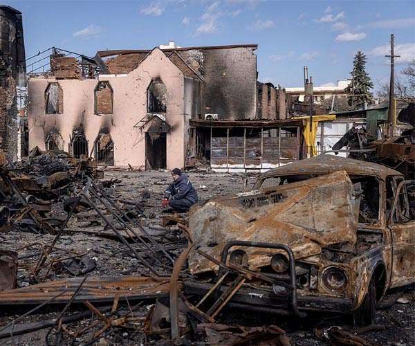 Debris acquires new purpose in Ukraine recycling project