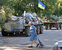 Kiev warns of 'great war' with Russia as its forces retreat