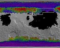 NASA's treasure map for water ice on Mars