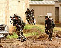 U.S. troops begin training Ukraine's active-duty military