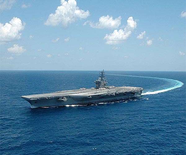 Eisenhower carrier home after back-to-back deployments