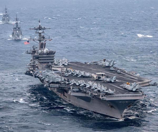 USS Carl Vinson first non-forward deployed carrier to stop at Yokosuka in 10 years