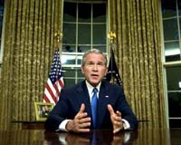 Bush Warns North Korea Against Spreading Nuclear Know-How