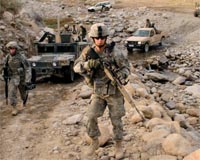 Record US deaths in Afghanistan in 2008, lowest in Iraq