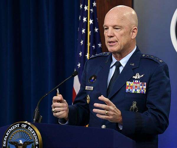 Raymond praises Space Force achievements and purpose while noting ongoing threats, challenges