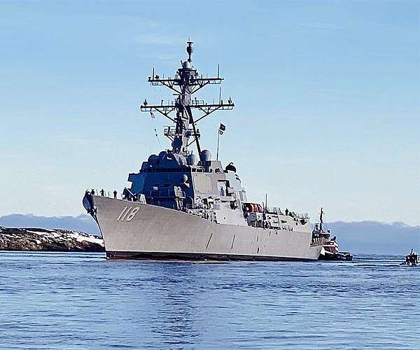 USS Arleigh Burke begins first patrol from new home port in Spain