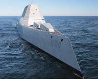 Navy accepts delivery of USS Zumwalt