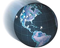 Record-Breaking Radio Astronomy Experiment
