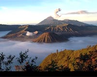 Indonesian Volcano Spews Ash