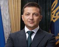 Ukraine leader ridicules Russian TV for scrapping his comedy show