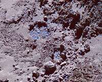 Rosetta finds comet plume powered from below