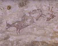 World's oldest figurative cave painting depicts ancient hunting scene