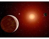 Interstellar comet Borisov likely comes from a red dwarf star