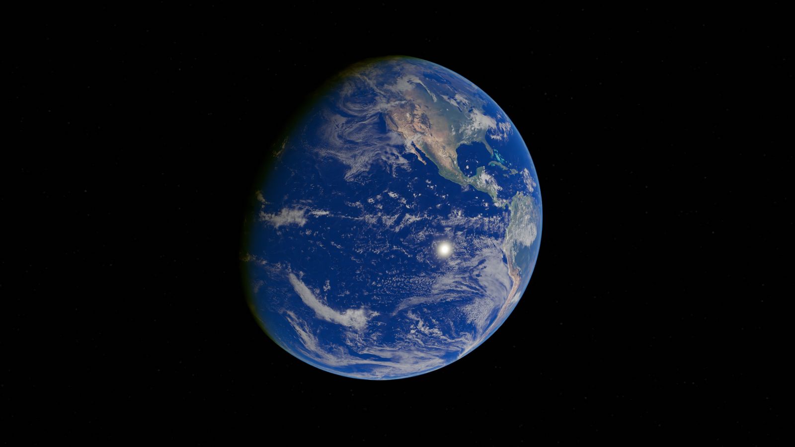 first photo Earth space