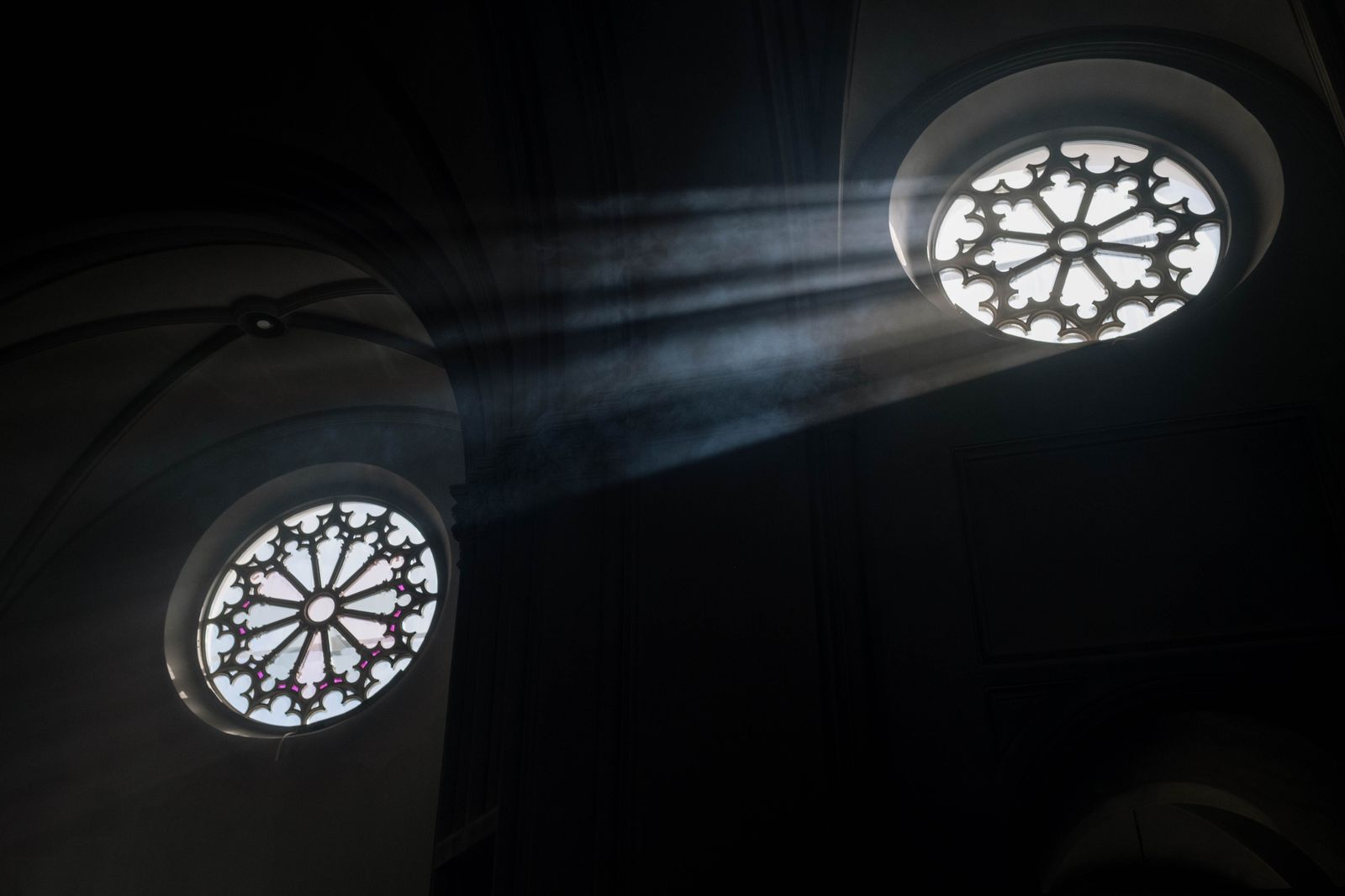 medieval cathedral stained glass