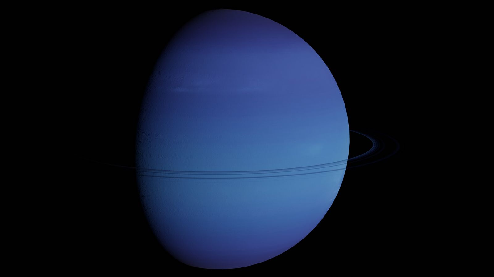 Neptune blue planet Hubble